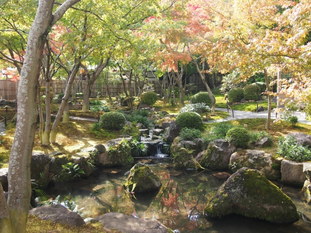 祐徳稲荷神社の日本庭園